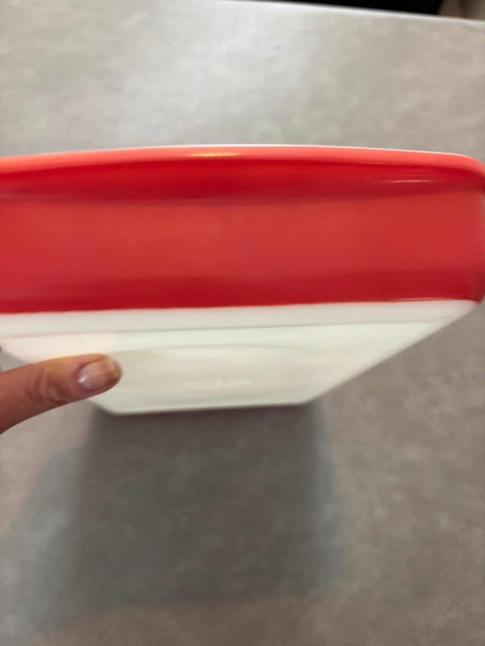Vintage Pyrex Flamingo 232 2QT Rectangular Baking/Casserole Dish - Picture 4 of 10